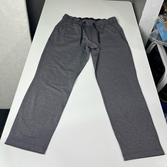 Lululemon On The Fly Pant  27" Size 8 Heathered Black‎ (Gray) - Picture 5 of 14